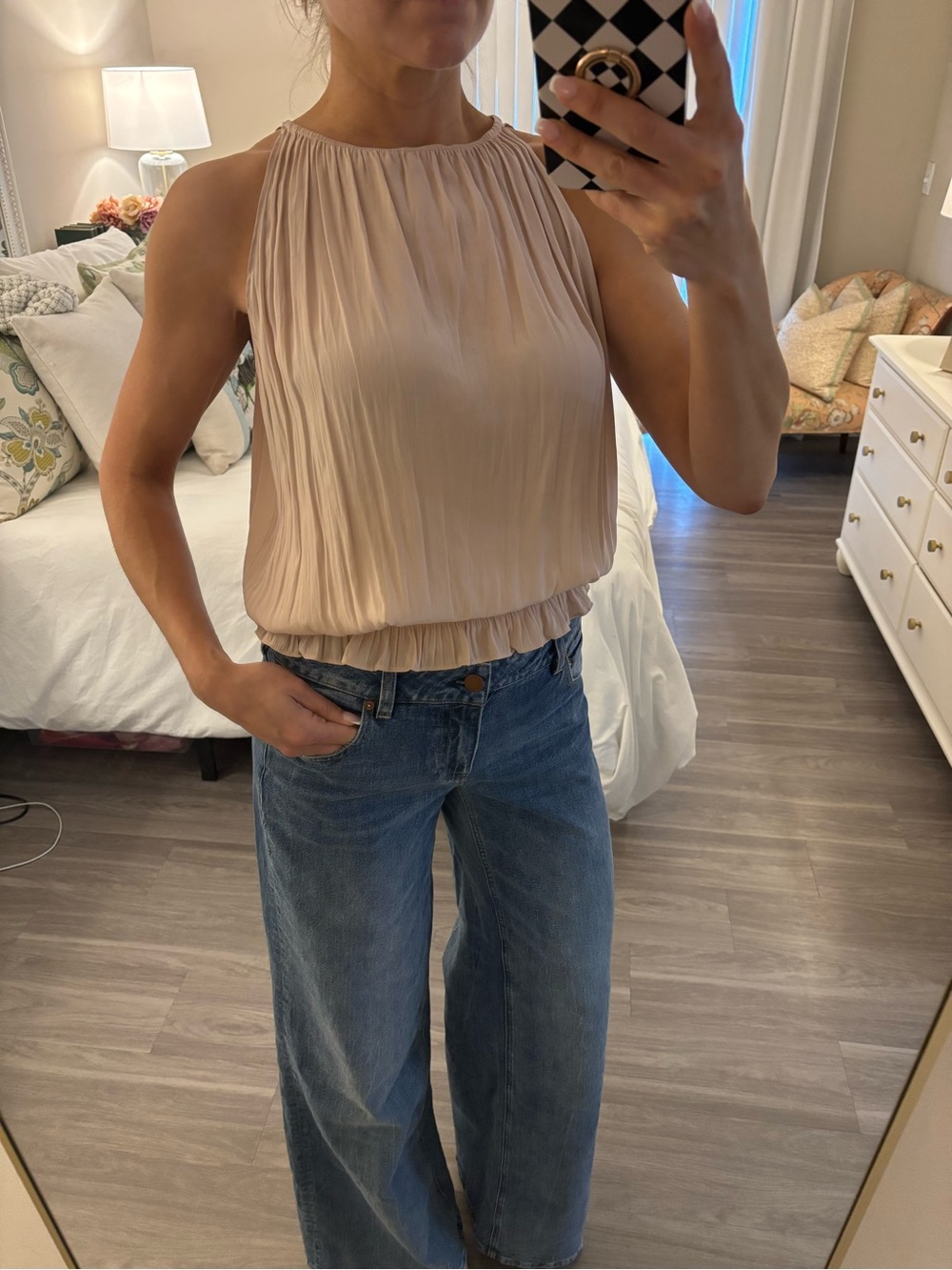🏷️ Ramy Brook New York Blouson Halter Top